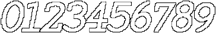 CS Maluce Pixel Outline otf (400) Font OTHER CHARS
