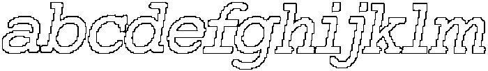 CS Maluce Pixel Outline otf (400) FONT