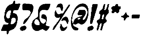 CS Manfred Drawn Italic otf (400) Font OTHER CHARS