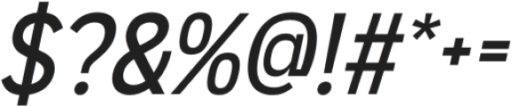 CS Mango Italic otf (400) Font OTHER CHARS