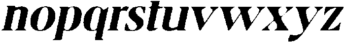 CS Mantis Drawn Italic otf (400) Font LOWERCASE