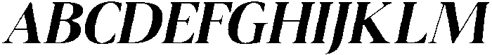 CS Mantis Italic otf (400) Font UPPERCASE