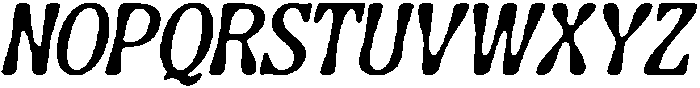 CS Marcia Drawn Italic otf (400) Font UPPERCASE