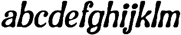 CS Marcia Drawn Italic otf (400) FONT