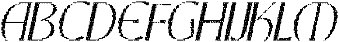 CS Marius Disco Italic otf (400) Font UPPERCASE