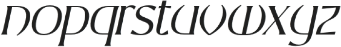 CS Marius Italic otf (400) Font LOWERCASE