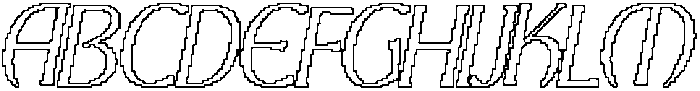 CS Marius Pixel Outline otf (400) Font