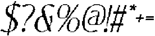 CS Marius Pixel Regular otf (400) Font OTHER CHARS