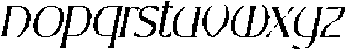 CS Marius Pixel Regular otf (400) Font LOWERCASE