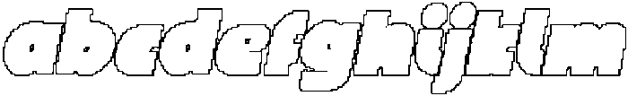 CS Marlow Pixel Outline otf (400) FONT