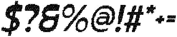CS Marsden Disco Italic otf (400) Font OTHER CHARS