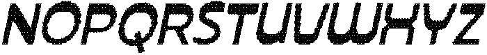 CS Marsden Disco Italic otf (400) Font UPPERCASE