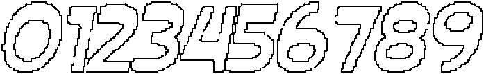 CS Marsden Pixel Outline otf (400) Font OTHER CHARS