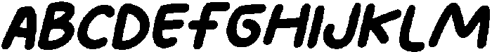 CS Marylin Italic otf (400) Font UPPERCASE