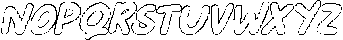CS Marylin Pixel Outline otf (400) Font UPPERCASE