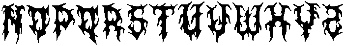 CS Masked Regular otf (400) Font LOWERCASE