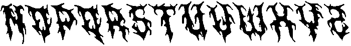 CS Masked Reverse Italic otf (400) Font LOWERCASE