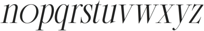 CS Masque Italic otf (400) Font LOWERCASE
