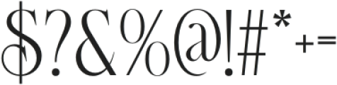 CS Masque Regular otf (400) Font OTHER CHARS