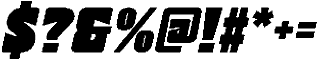 CS Matbold Italic otf (700) Font OTHER CHARS