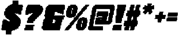 CS Matbold Pixel Regular otf (700) Font OTHER CHARS