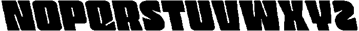CS Matbold Reverse Italic otf (700) Font UPPERCASE