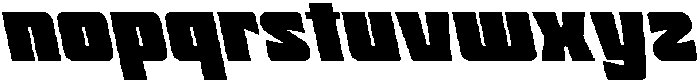 CS Matbold Reverse Italic otf (700) Font LOWERCASE