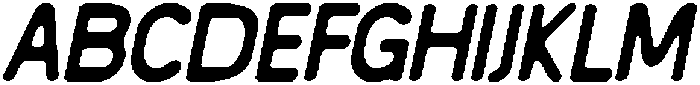 CS Matches Drawn Italic otf (400) Font UPPERCASE