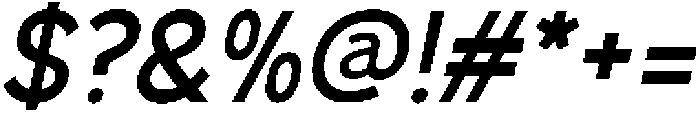 CS Matches Italic otf (400) Font OTHER CHARS
