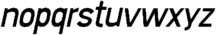 CS Matches Italic otf (400) Font LOWERCASE