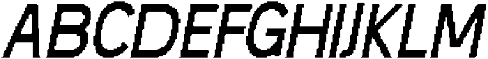 CS Matches Pixel Regular otf (400) Font UPPERCASE