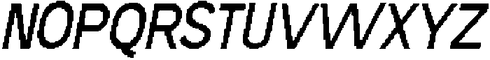 CS Matches Pixel Regular otf (400) Font UPPERCASE