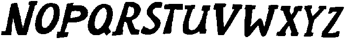 CS Maxine Italic otf (400) Font UPPERCASE