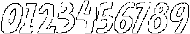 CS Maxine Pixel Outline otf (400) Font OTHER CHARS