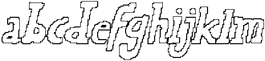CS Maxine Pixel Outline otf (400) FONT