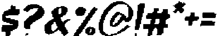 CS Maxine Pixel Regular otf (400) Font OTHER CHARS