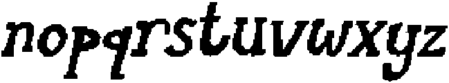 CS Maxine Pixel Regular otf (400) Font LOWERCASE