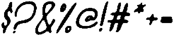 CS Meander Drawn Italic otf (400) Font OTHER CHARS
