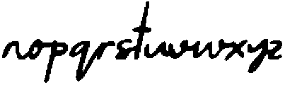 CS Meander Drawn Italic otf (400) Font LOWERCASE