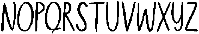 CS Meander Regular otf (400) Font UPPERCASE