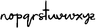 CS Meander Regular otf (400) Font LOWERCASE