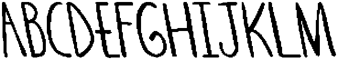 CS Meander Reverse Italic otf (400) Font UPPERCASE
