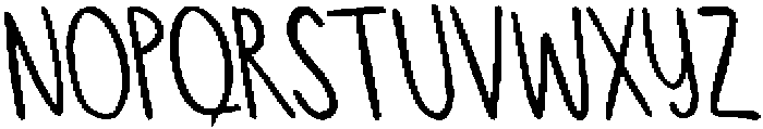 CS Meander Reverse Italic otf (400) Font UPPERCASE