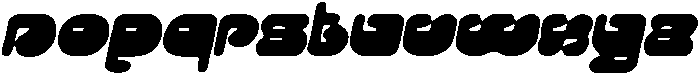 CS Mecha Drawn Italic otf (400) Font LOWERCASE