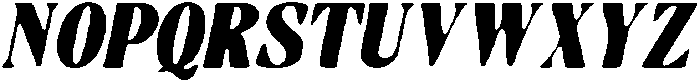 CS Megane Drawn Italic otf (400) Font UPPERCASE