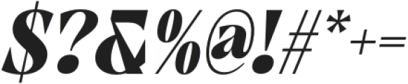CS Megane Italic otf (400) Font OTHER CHARS