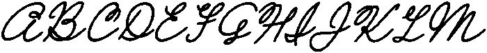 CS Megara Italic otf (400) Font UPPERCASE