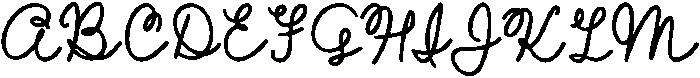 CS Megara Reverse Italic otf (400) Font UPPERCASE
