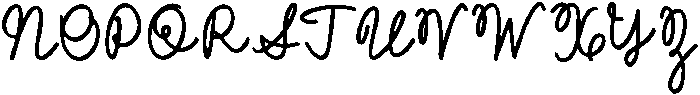 CS Megara Reverse Italic otf (400) Font UPPERCASE