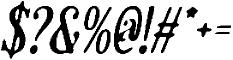 CS Meira Drawn Italic otf (400) Font OTHER CHARS